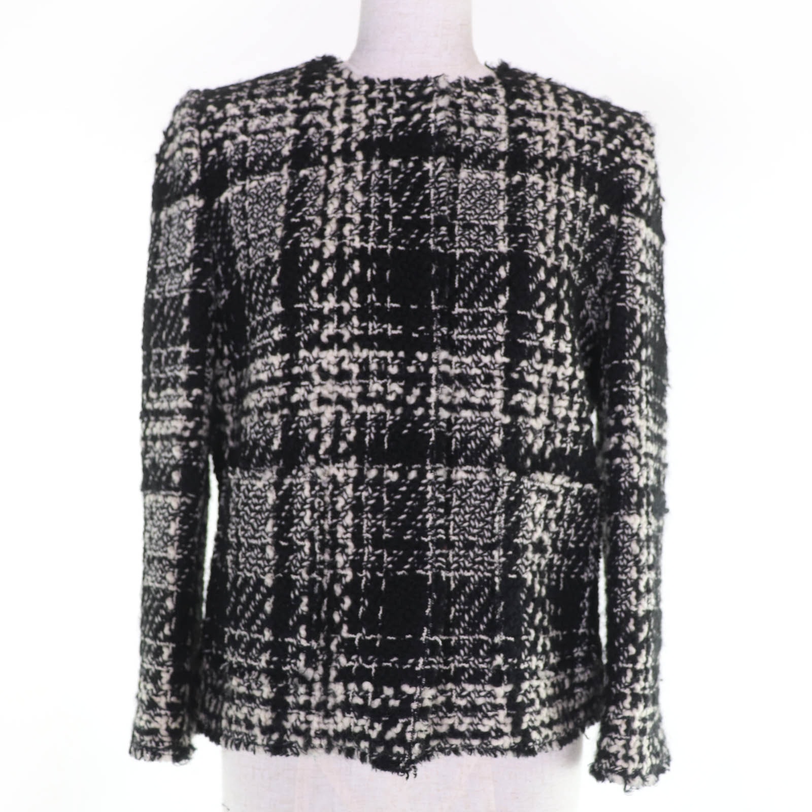 極美品 ドルチェ&ガッバーナ ジャケット ブラック レディース 40