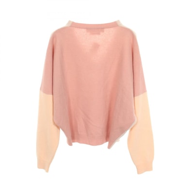 マルニ MARNI Vネック ニット 衣料品 トップス ウール カシミヤ レディース ピンク系 / ベージュ系 【中古】