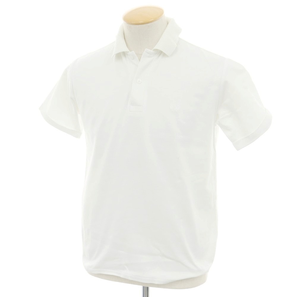 【中古】フレッドペリー FRED PERRY コットン 半袖ポロシャツ ホワイト【サイズXS】【メンズ】