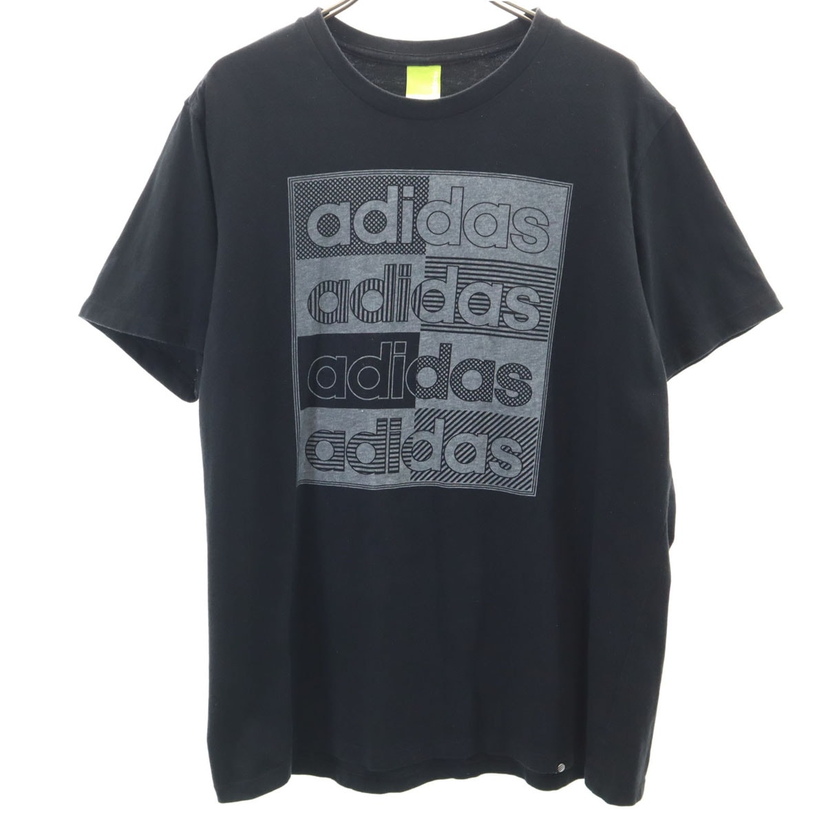 adidas アディダス 半袖 Tシャツ O ブラック