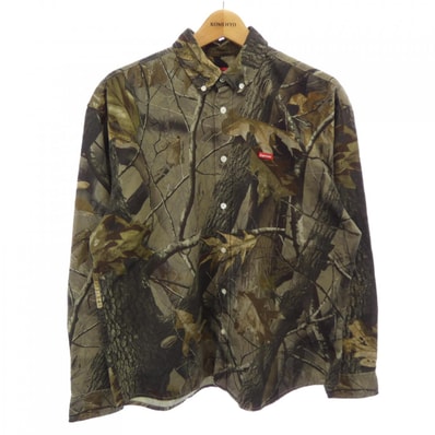 Supreme Small Box Shirt (26SS) "Realtree Hardwoods Camo"