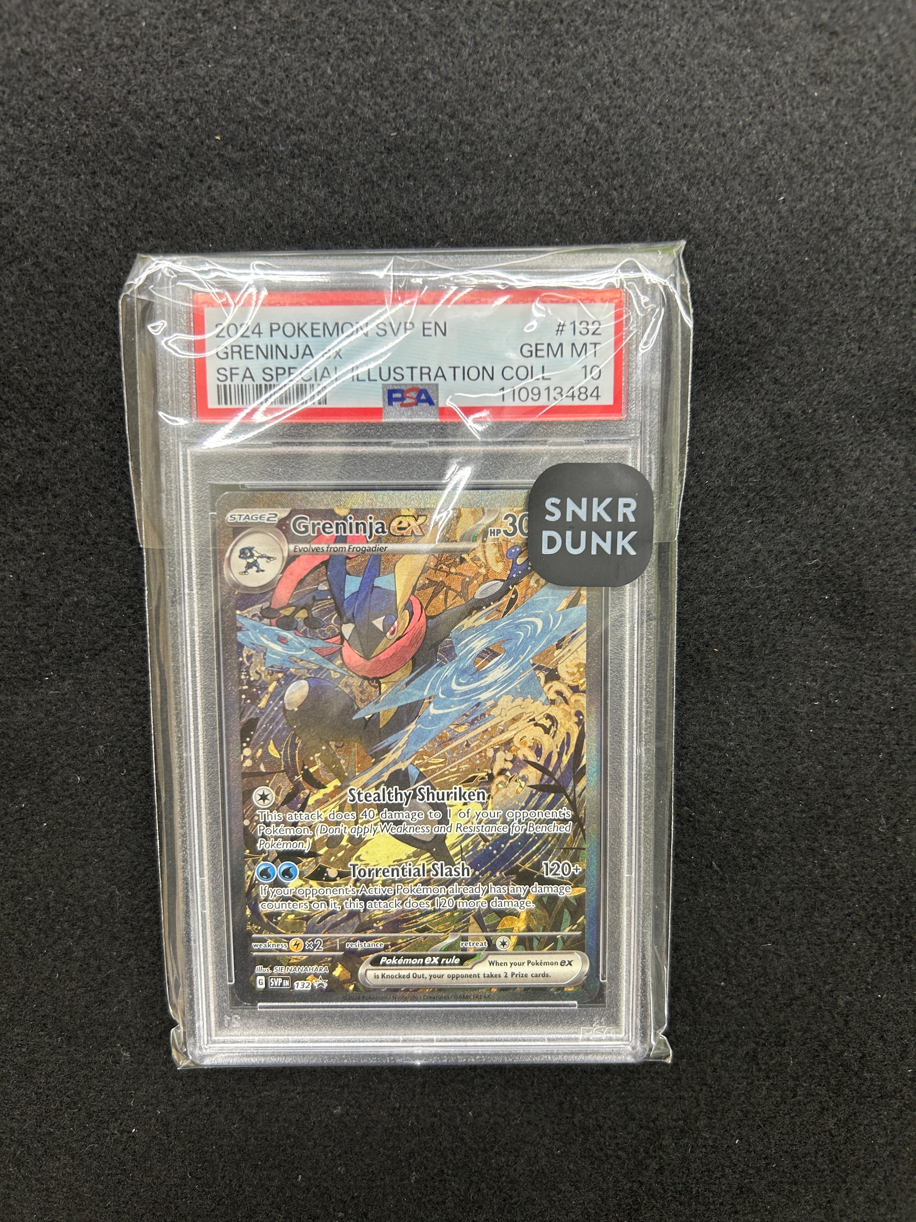 ゲッコウガex P [SVP EN 132]【英語版】(スカーレット&バイオレット