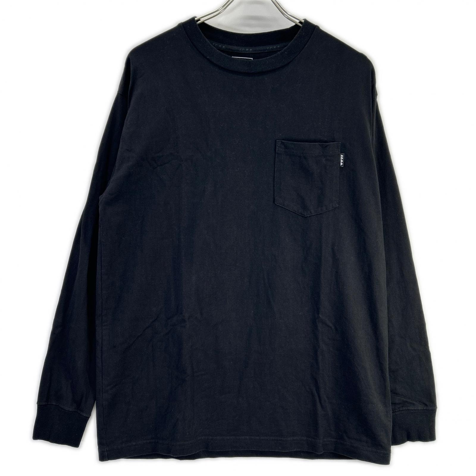 エフシーリアルブリストル FCRB-260082 26SS ブラック PRESS L/S TEE L
