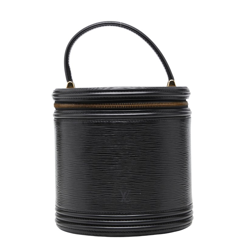 ルイ ヴィトン エピ カンヌ ハンドバッグ バニティバッグ M48032 ノワール ブラック レザー レディース LOUIS VUITTON 【中古】