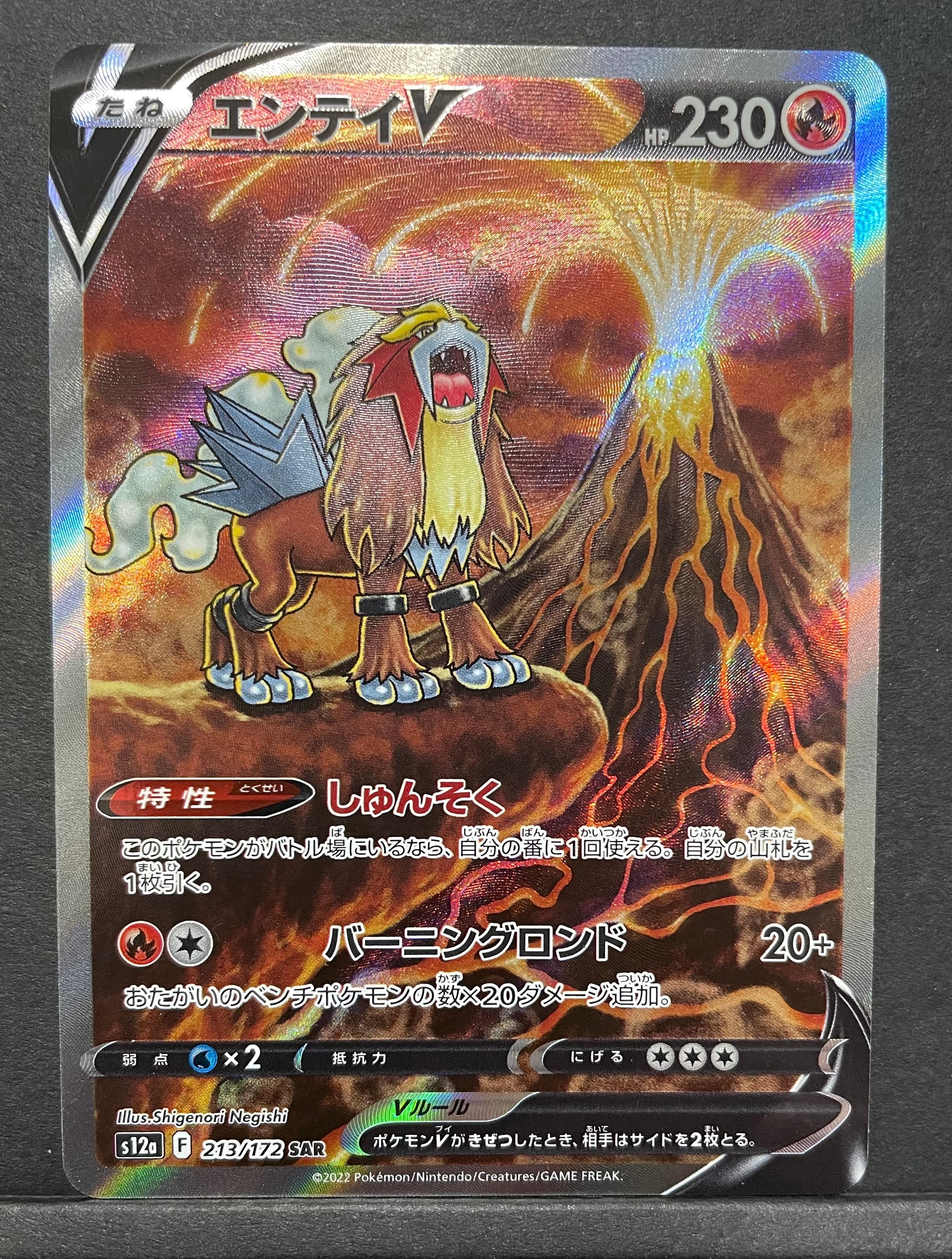 エンテイV SAR[s12a 213/172](ハイクラスパック「VSTARユニバース」)