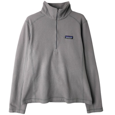 古着 パタゴニア Patagonia マイクロD 26278SP17 ハーフジップ フリースプルオーバー レディースM相当/eaa614878