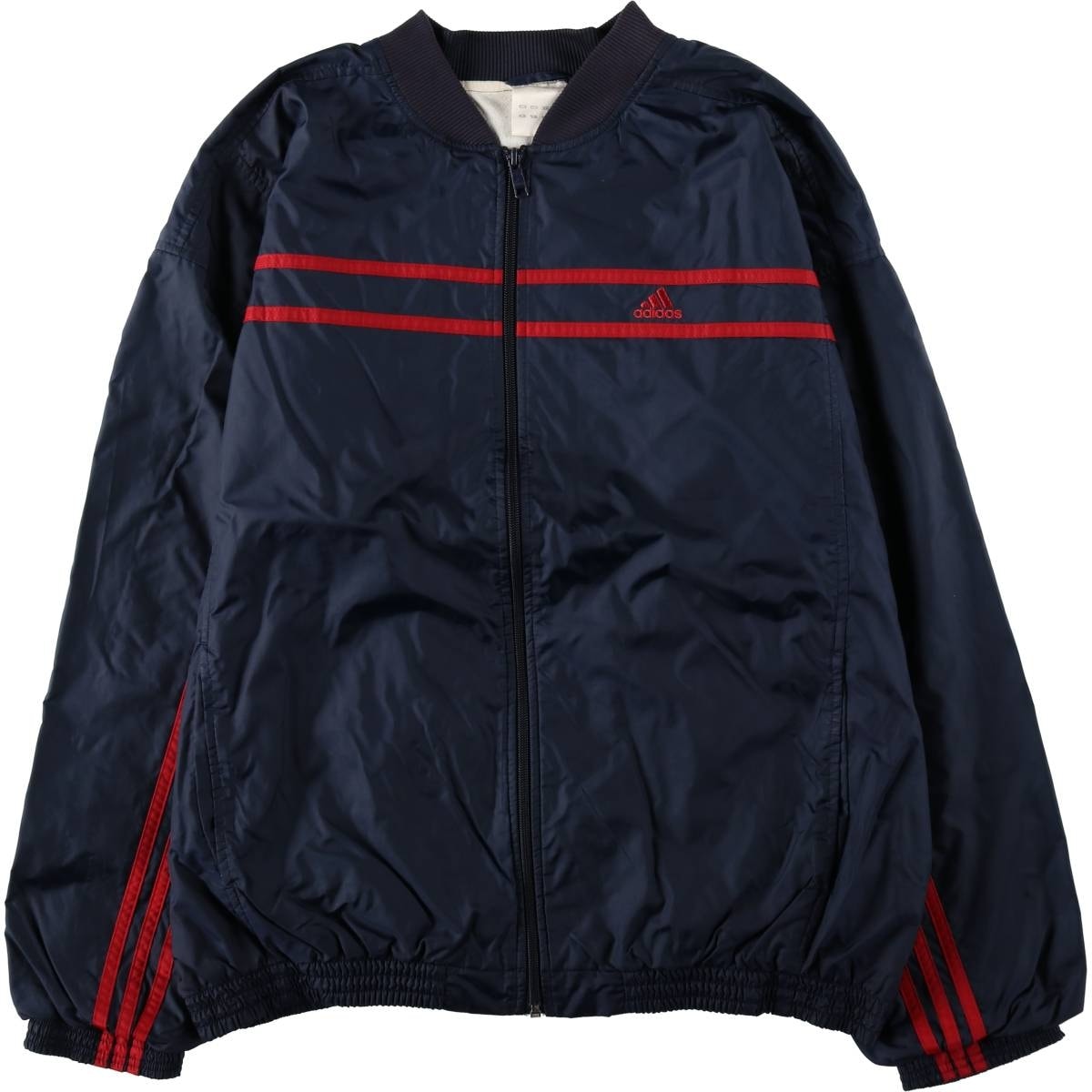 古着 00年代 アディダス adidas ナイロンジャケット メンズXL相当 フルジップ/eaa632358