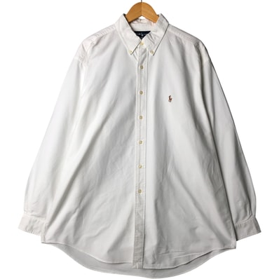 古着 ラルフローレン Ralph Lauren YARMOUTH 長袖 ボタンダウンシャツ メンズXL相当/eaa567970