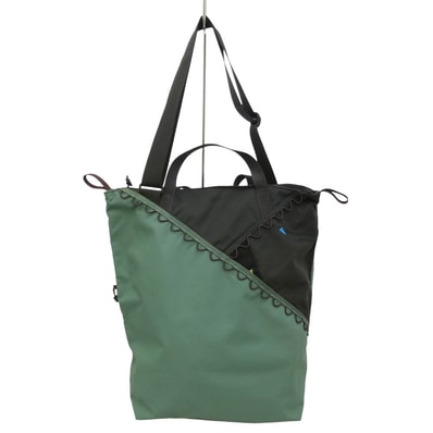 KLATTERMUSEN クレッタルムーセン BAGGI 3.0 22L バギー ナイロン ショルダーバッグ トートバック ブラック系 グリーン系【極上美品】【中古】