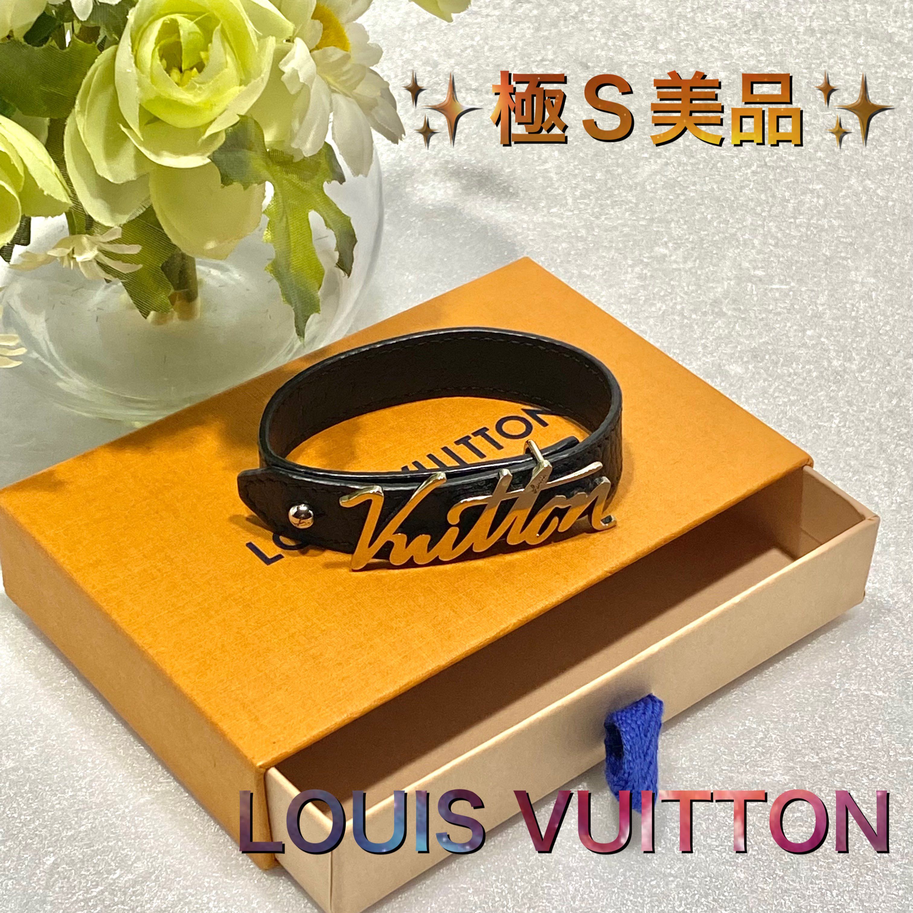 Louis Vuitton LV Autograph Bracelet ”Noir”