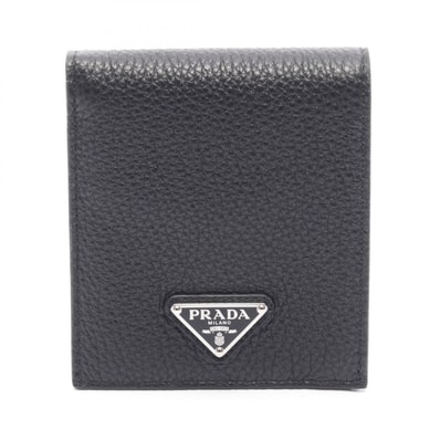 プラダ PRADA 札入れ 財布 レザー メンズ ブラック系 2MO5132E54F0002 【新品】