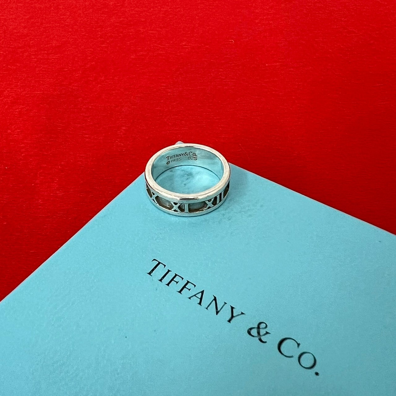 TIFFANY&Co. ティファニー アトラス リング シルバー925 リング・指輪 10号 シルバー
 93458