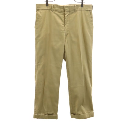 WOOLRICH ウールリッチ 70s ヴィンテージ 白タグ ロケットタロン スラックスパンツ ベージュ
