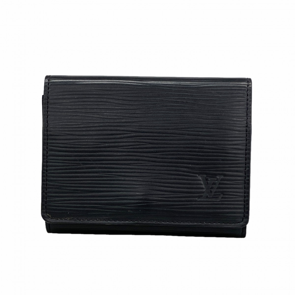 【6gd4910】ルイヴィトン カードケース エピ アンヴェロップカルトドゥヴィジット M62292 ノワール【中古】メンズ
