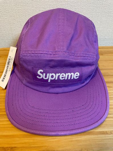 Supreme Washed Chino Twill Camp Cap