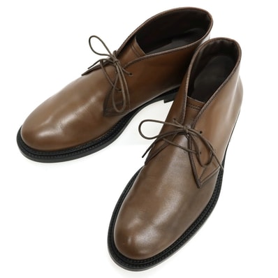 【中古】トッズ TOD'S レザー ブーツ アッシュブラウン【サイズ7:00 AM】【メンズ】