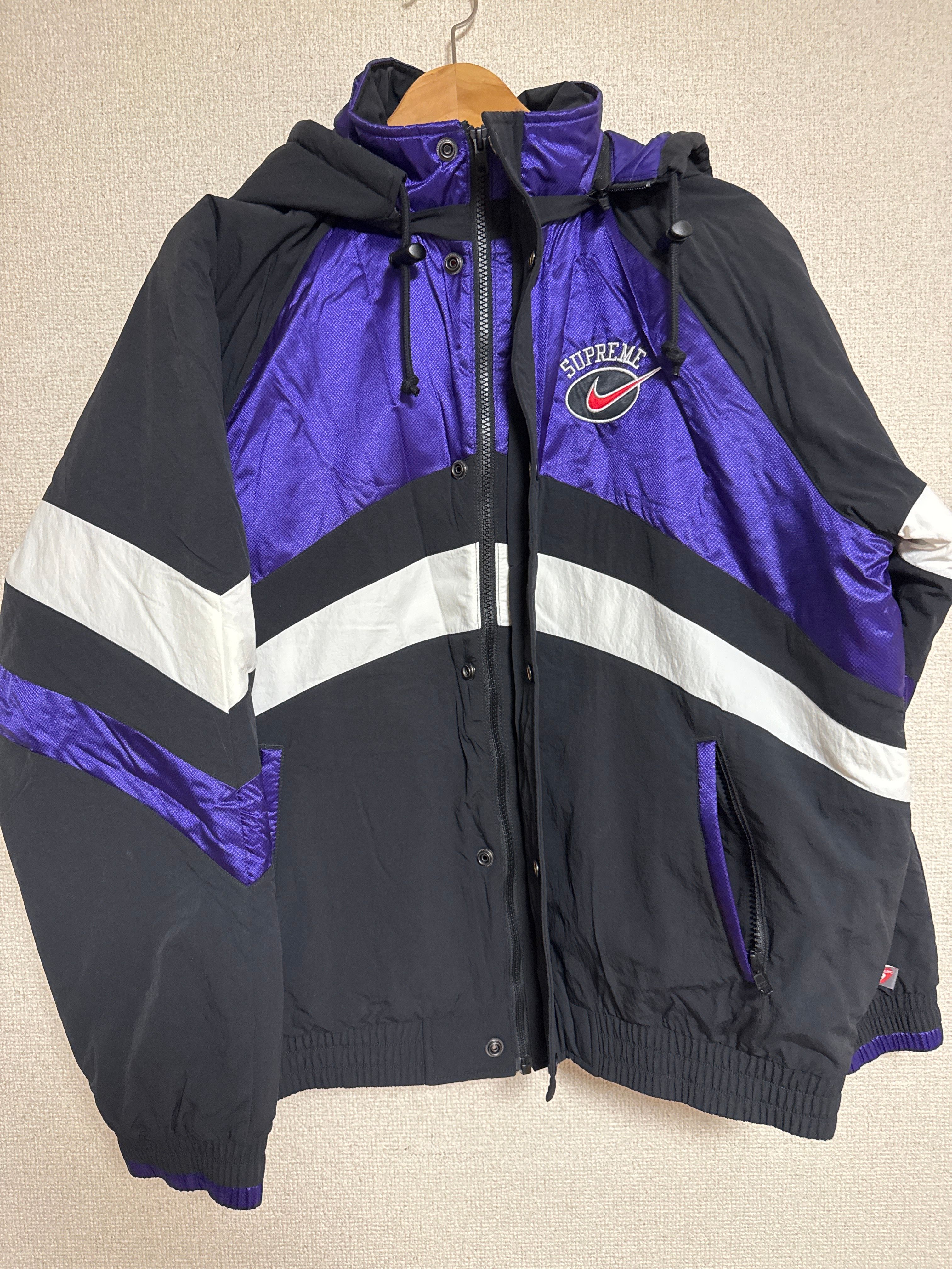 Supreme / Nike Hooded Sport Jacket "Purple"