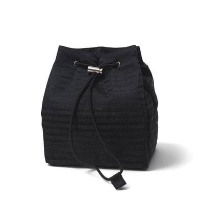 PRADA プラダ ポーチ 巾着 ロゴ ミニ バッグ イタリア製 ブランド古着【中古】20260915/RB0691