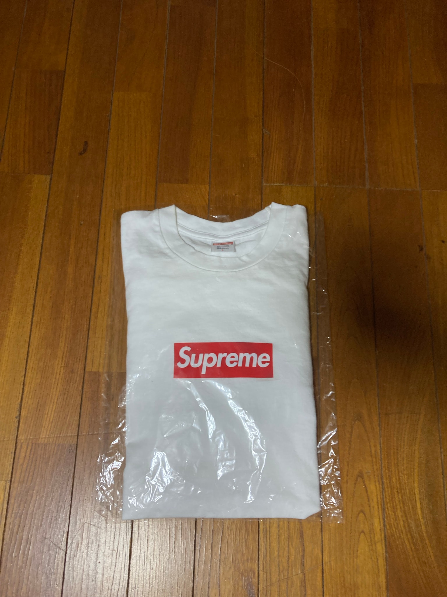 Supreme Box Logo L/S Tee "White"