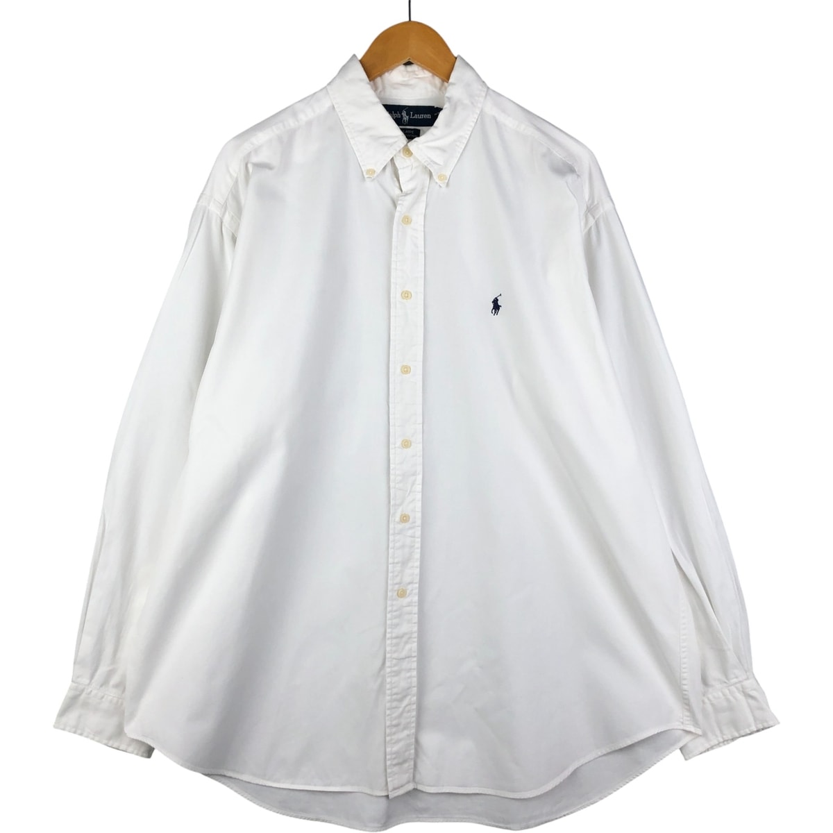 古着 ラルフローレン Ralph Lauren BLAIRE 長袖 ボタンダウンシャツ メンズXL相当/eaa592793