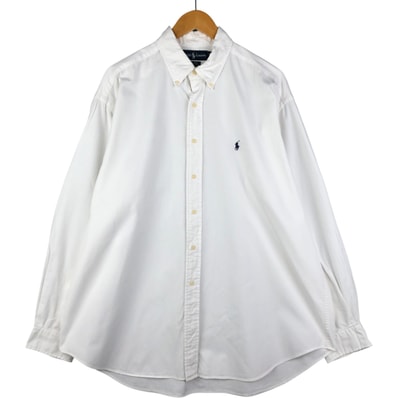 古着 ラルフローレン Ralph Lauren BLAIRE 長袖 ボタンダウンシャツ メンズXL相当/eaa592793
