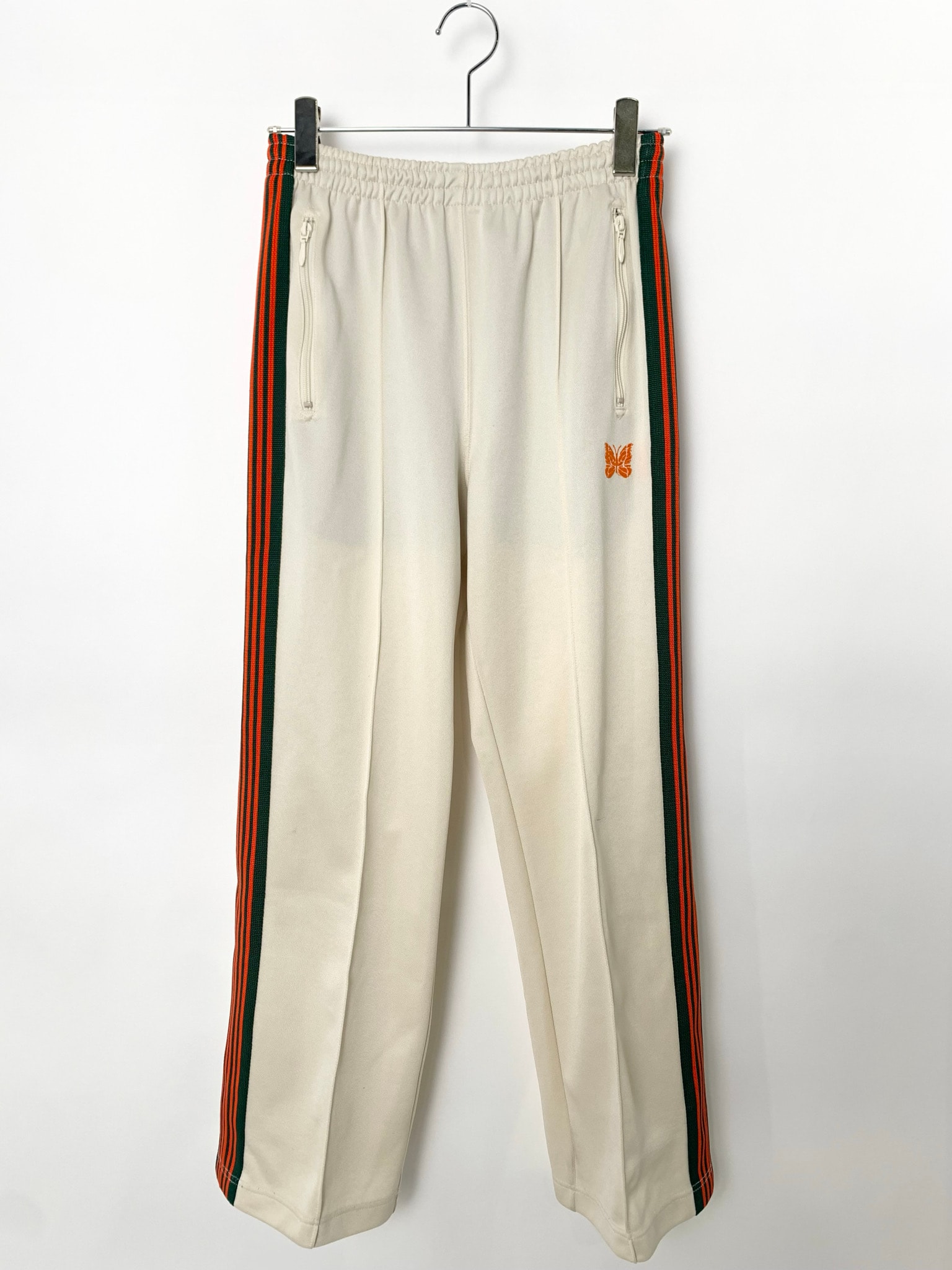 Needles Track Pant - Poly Smooth Cream