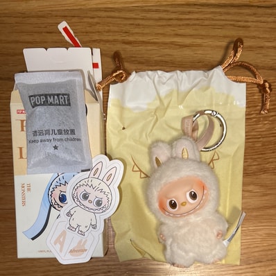 POP MART THE MONSTERS (LABUBU) Pin for Love Series-Vinyl Plush Pendant (A-M) A