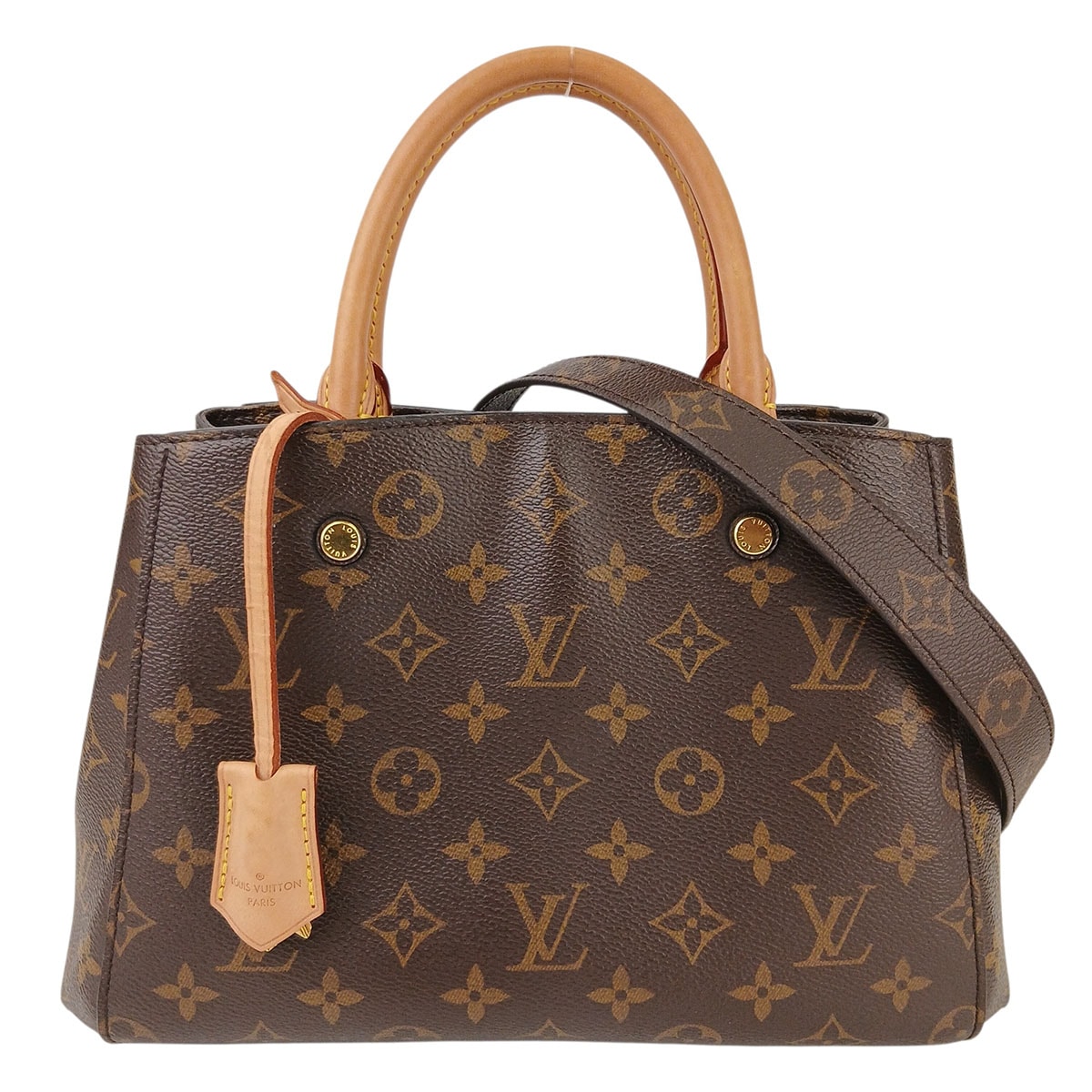 LOUIS VUITTON ルイ・ヴィトン モンテーニュBB 2WAYバッグ ショルダーバッグ ハンドバッグ M41055 モノグラム ブラウン 【中古】