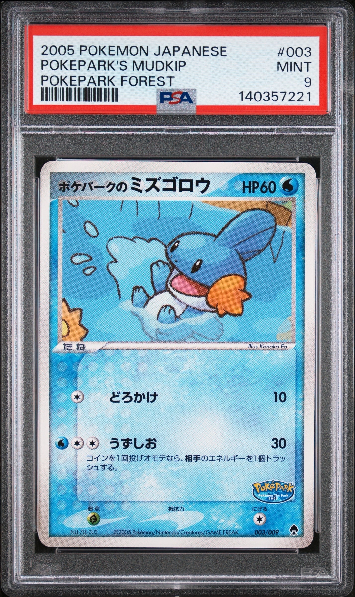 ポケパークのミズゴロウ [PCG 003/009](ポケパークプレミアムファイル