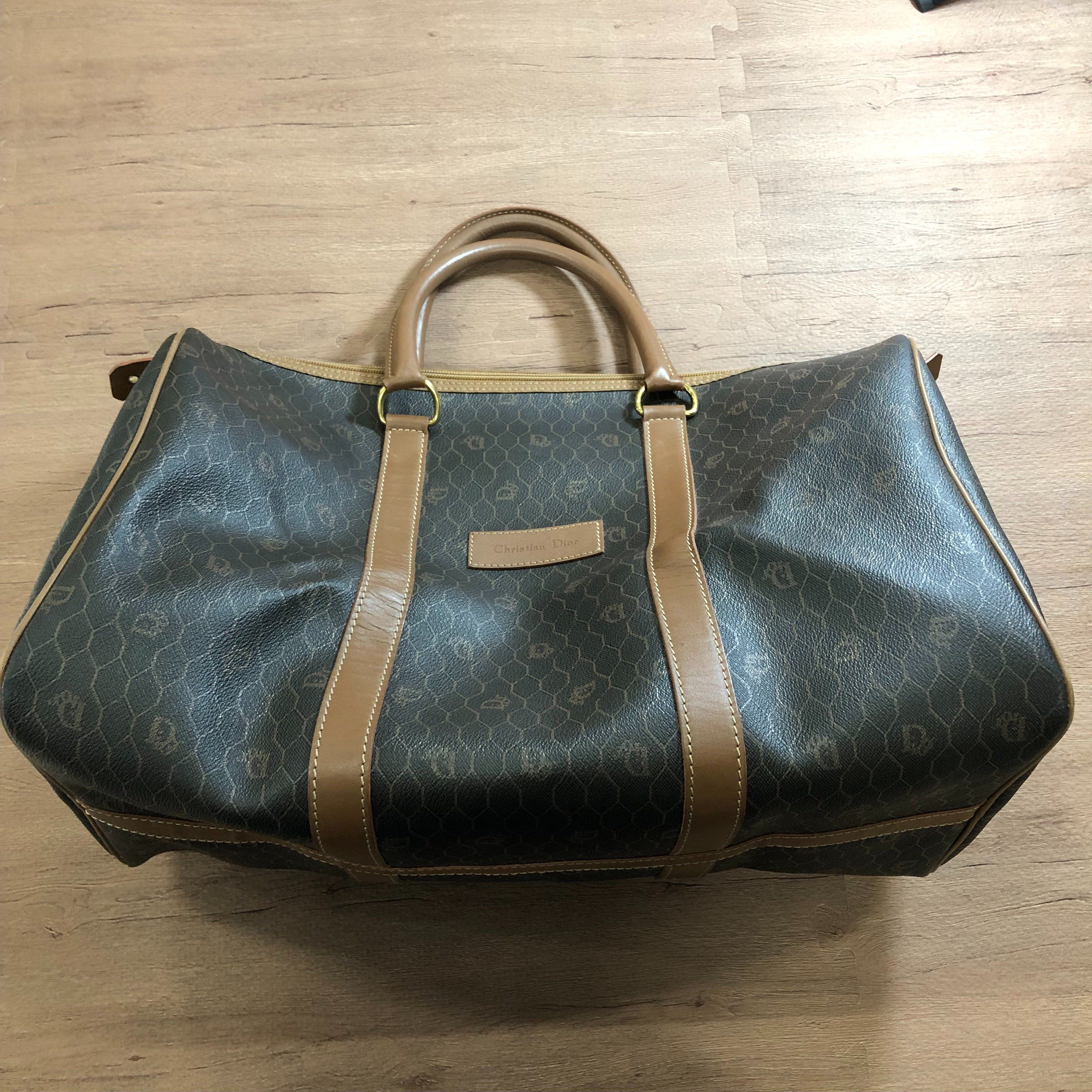 Dior Honeycomb Boston Bag