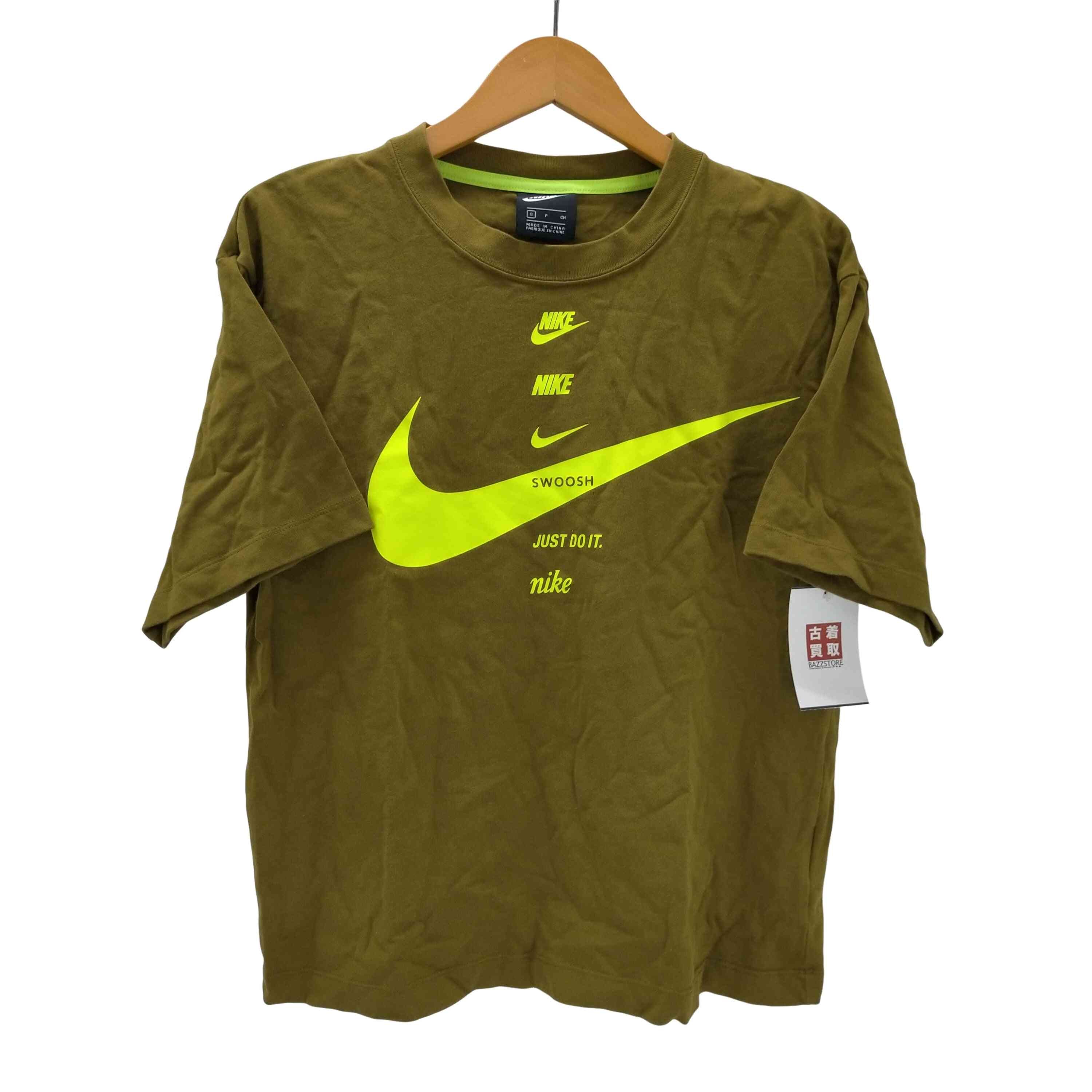 20AW SWOOSH スウッシュ プリント S/S クロップド Tシャツ【1141918838251】