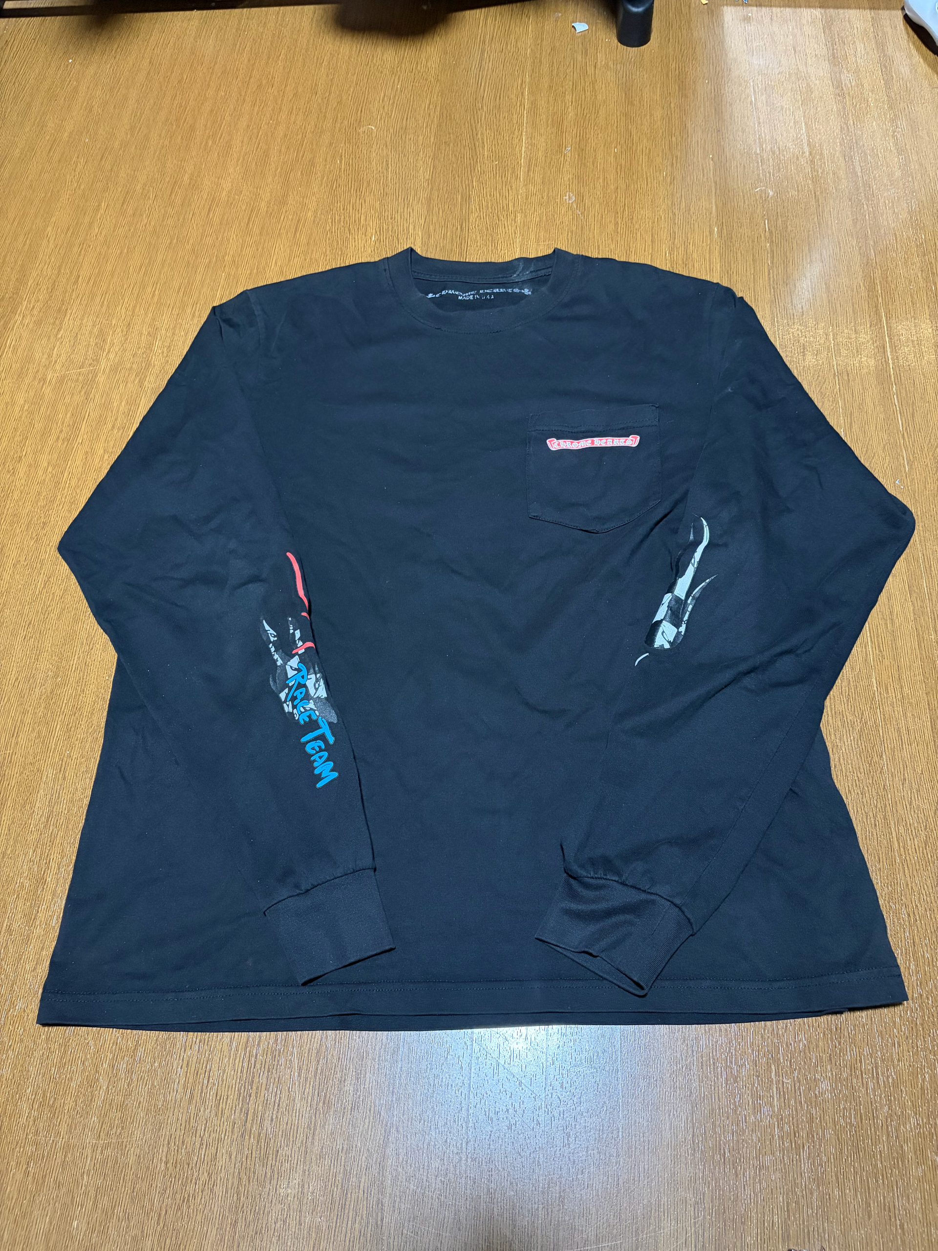 Chrome Hearts Matty Boy Stay Fast L/S Tee "Black"