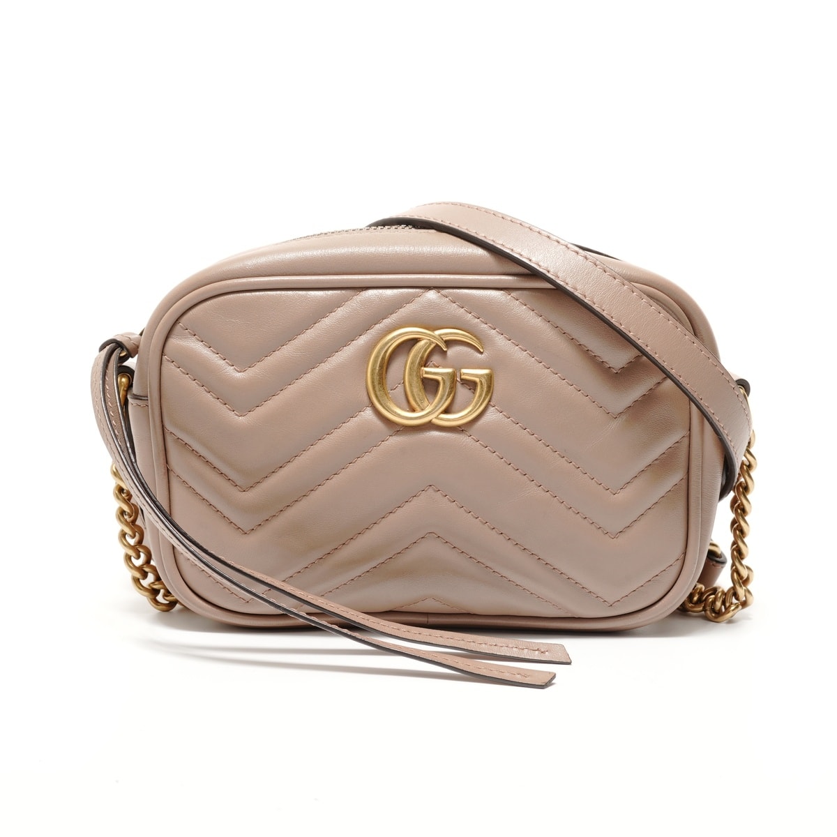 グッチ GUCCI GGマーモント カメラバッグ ショルダーバッグ【中古】