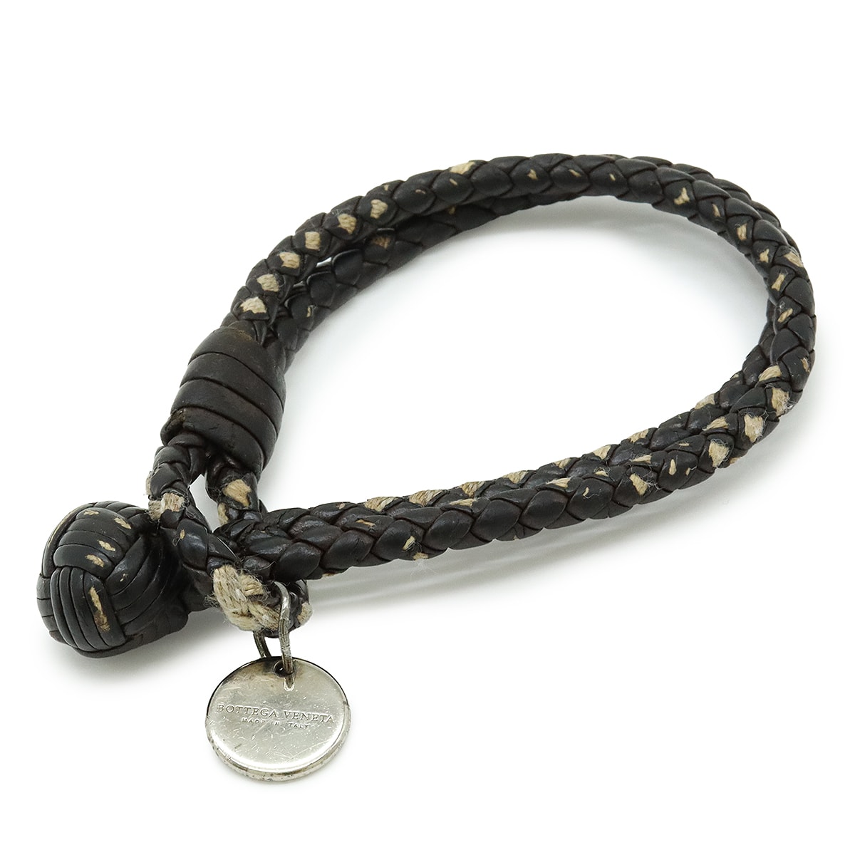 ボッテガヴェネタ イントレチャートブレスレット メンズ