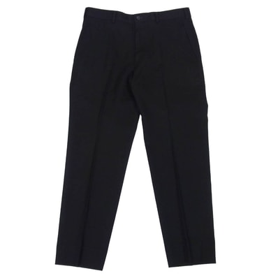 COMME des GARCONS HOMME DEUX コムデギャルソンオムドゥ パンツ 25AW DP-P023 AD2025 ウール スラックス ブラック系 M【美品】【中古】
