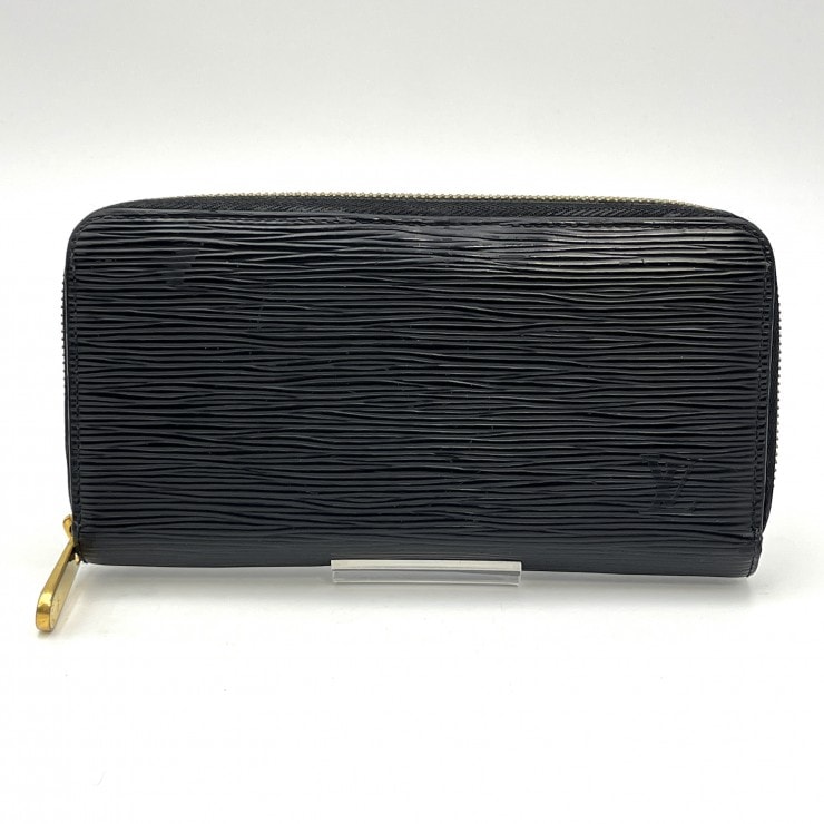 LOUIS VUITTON(ルイヴィトン)ジッピー・ウォレット エピ ラウンドファスナー長財布 ブラック レザー ゴールド金具 メンズ レディース【中古】
