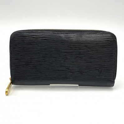 LOUIS VUITTON(ルイヴィトン)ジッピー・ウォレット エピ ラウンドファスナー長財布 ブラック レザー ゴールド金具 メンズ レディース【中古】
