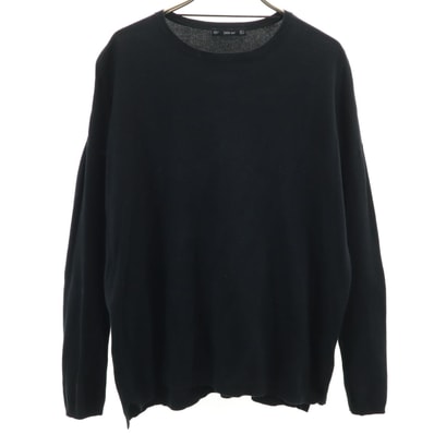 ZARA KNIT ザラニット 長袖 セーター S ブラック ニット