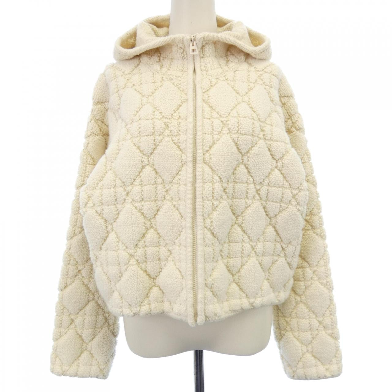 クリスチャンディオール CHRISTIAN DIOR カナージュ ウール & カシミヤ ブレンド 514G08A3400 ジャケット