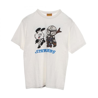 ヒューマンメード HUMAN MADE HUMAN MADE × VERDY × STAR WARS 半袖Tシャツ 衣料品 トップス コットン メンズ ホワイト系 【中古】