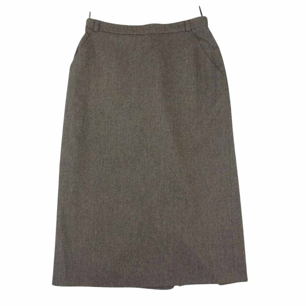 MAX MARA マックスマーラ スカート ウール スカート ブラウン系 32【中古】