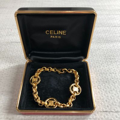 CELINE Triomphe Bracelet "Gold"