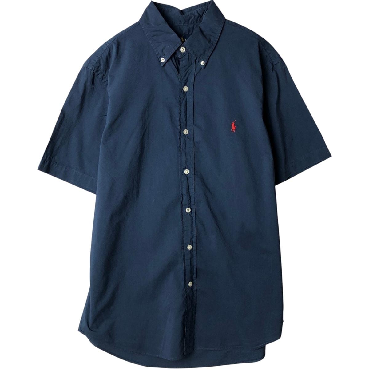 古着 ラルフローレン Ralph Lauren 半袖 ボタンダウンシャツ メンズM相当/eaa636674