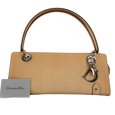 ディオール Dior レディクリスチャンディオール 横長タイプ ショルダーバッグ【中古】