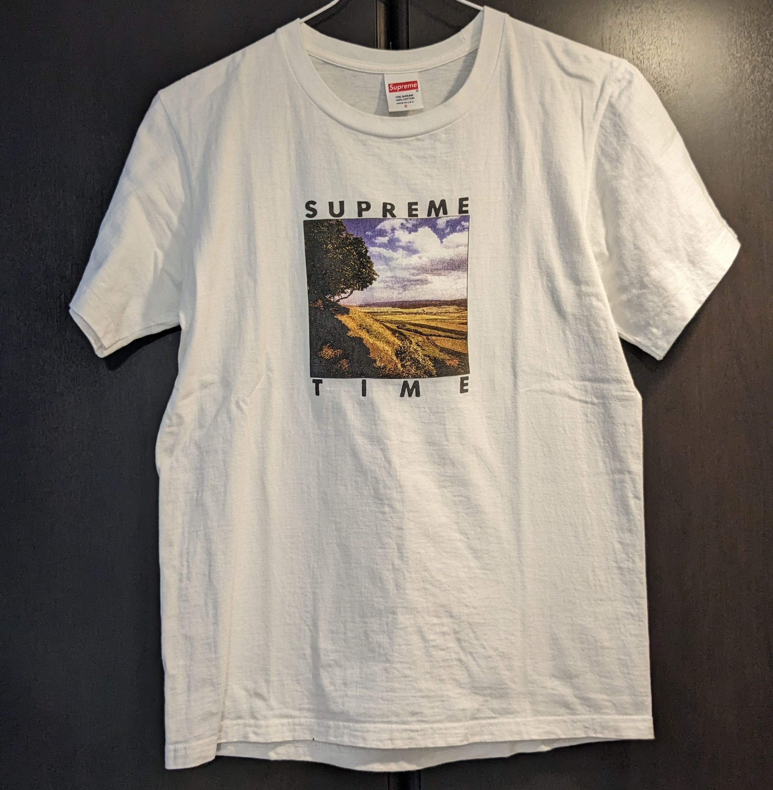 Supreme Time Tee "White"