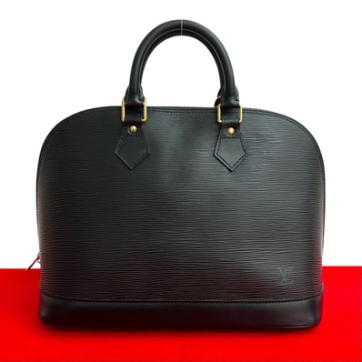 LOUIS VUITTON ルイヴィトン アルマ エピ レザー ハンドバッグ ブラック
58739