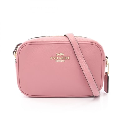 コーチ COACH ミニ ジェイミー カメラバッグ ショルダーバッグ バッグ レザー レディース ピンク系 CQ875 【中古】