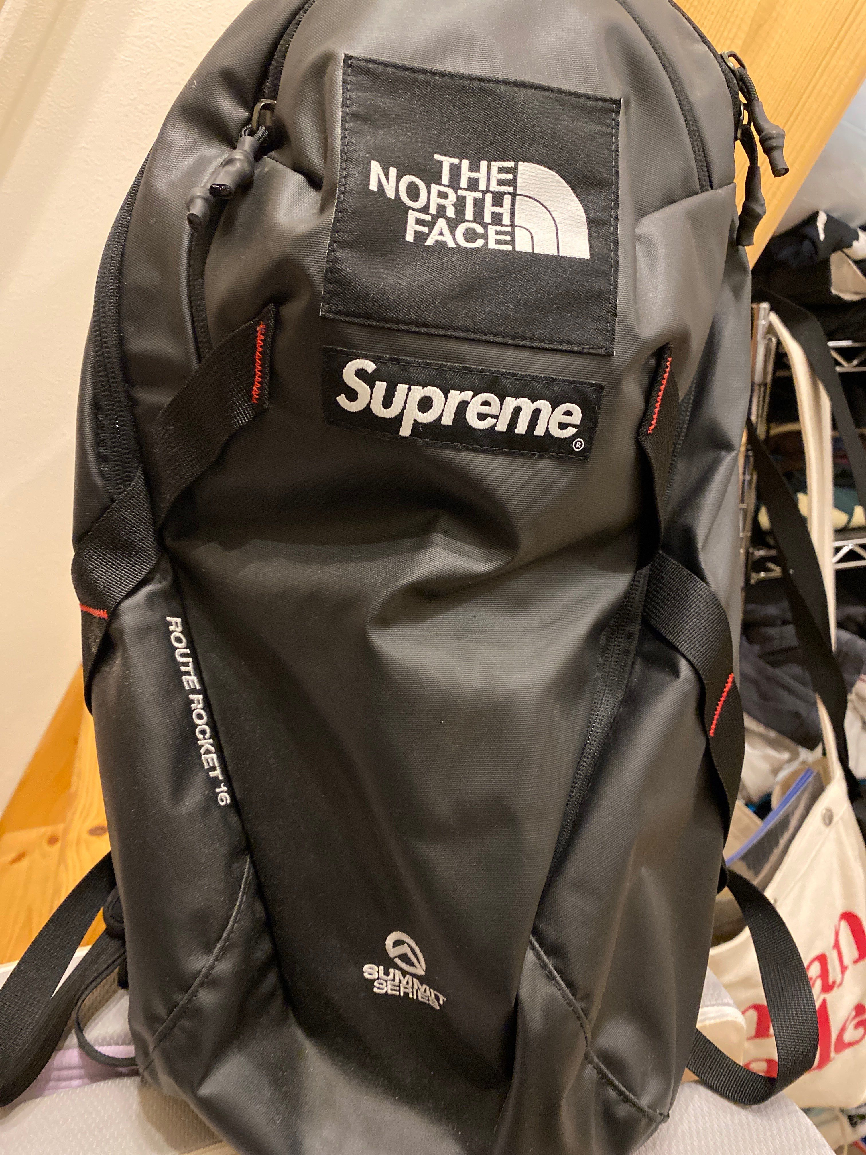 Supreme x The North Face Summit Series Outer Tape Seam Route Rocket Backpack "Black"