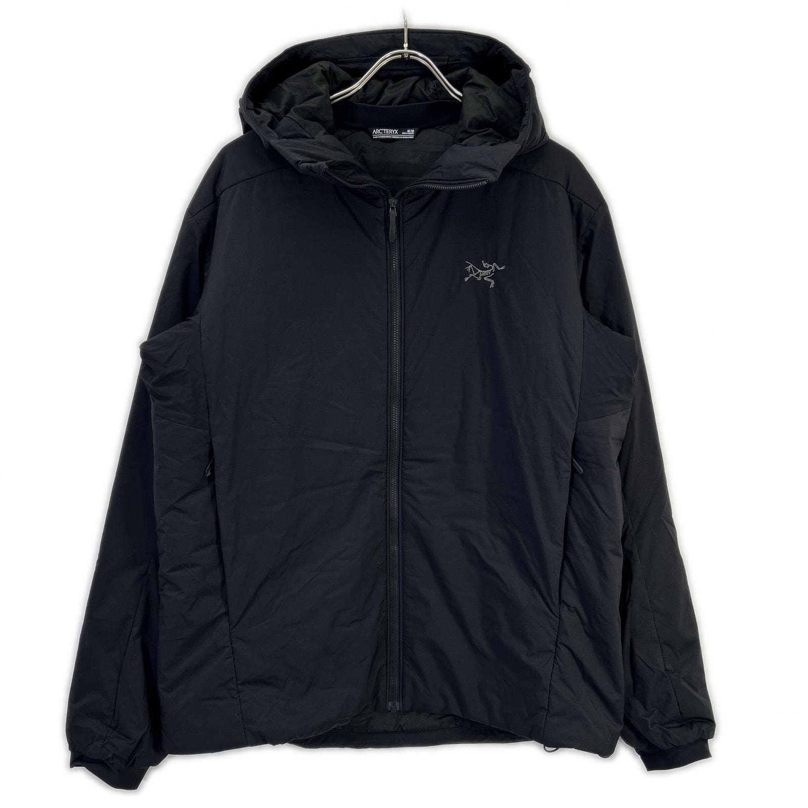 アークテリクス FW24 X000007302 ブラック Atom Heavyweight Hoody M
