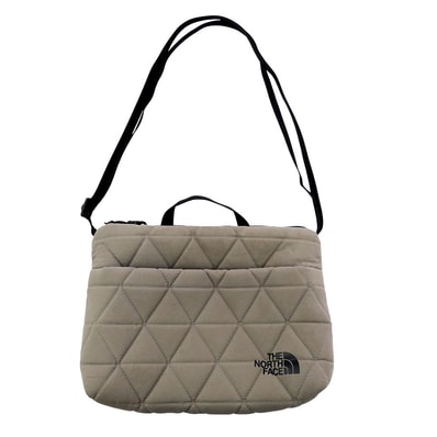 THE NORTH FACE ノースフェイス ショルダーバッグ NM32356 Geoface Pouch ジオフェイス ポーチ ショルダーバッグ カーキ系【中古】
